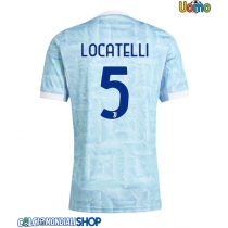 Maglie da calcio Juventus Manuel Locatelli #5 Seconda Maglia 2025-26 Manica Corta